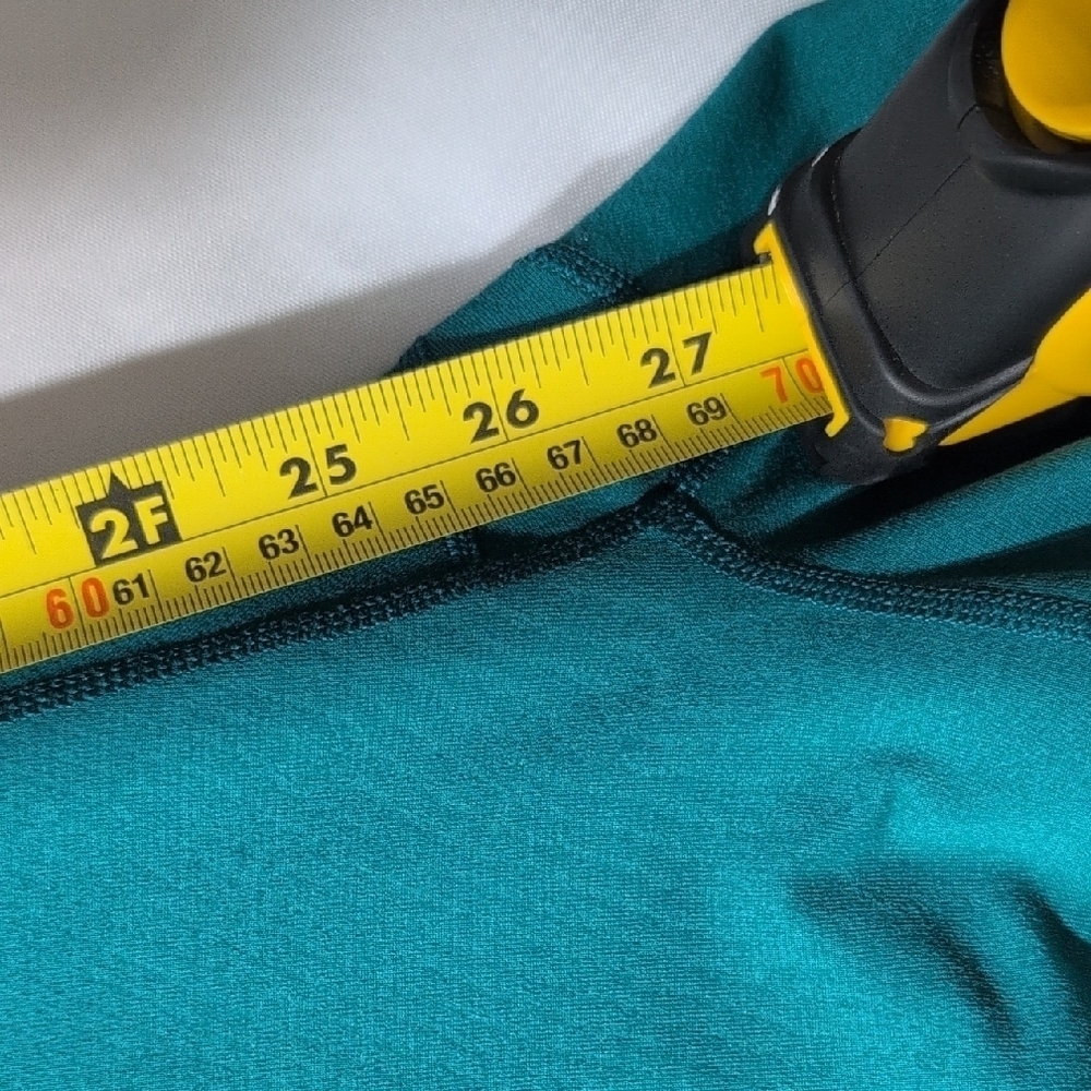 Fabletics Green Leggings High-Waisted Stretchy Athletic - Picture 6 of 6